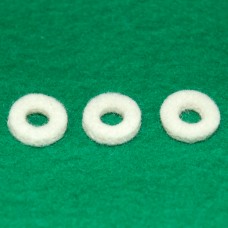 Yamaha Genuine Trumpet Valve Stem Felt Washer - Set of 3 Felts - Trumpet Cornet Flugelhorn