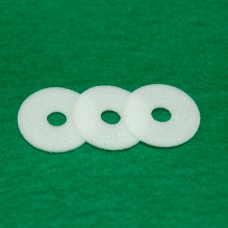 Yamaha Genuine Valve Finger Button Pad Foam Washer - O.D. 22mm - Tuba / Sousaphone - Set of 3